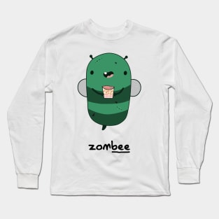 Kawaii Bee Zombie Long Sleeve T-Shirt